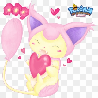 #300 Skitty In Our Pokemon Generation Iii Art Tribute - Cartoon Clipart