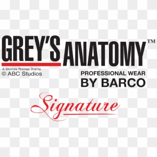 Grey's Anatomy Signature - Grey's Anatomy Clipart