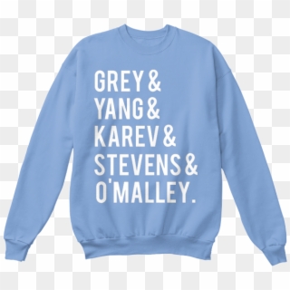 Throwback Greys Anatomy Cast - Sweater Clipart