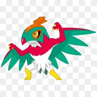Hawlucha Png - Ash With Its Kalos Team Clipart