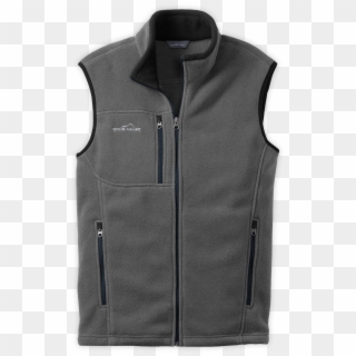 Eddie Bauer® Men's Fleece Vest - Waistcoat Clipart
