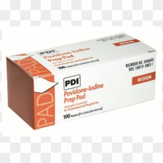 Pad, Pvp Prep Med - Box Clipart