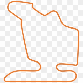 Hungaroring Track Map Clipart