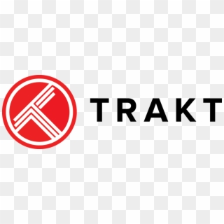 Trakt Wide Red Black - Trakt Tv Logo Clipart