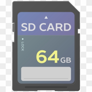 Sd Card - Sdxc Card Clipart