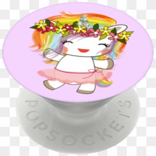 Unicorn Fairy, Popsockets - Cartoon Clipart