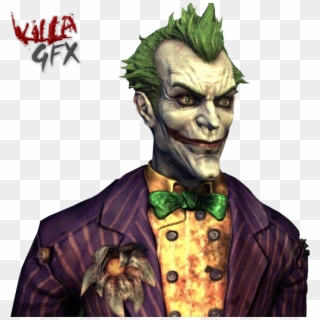 Batman Arkham Asylum Render 2 - Joaquin Phoenix Joker Arkham Clipart