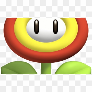 File Powerup Fire Flower Smpng Super Mario Wiki The - Smiley Clipart