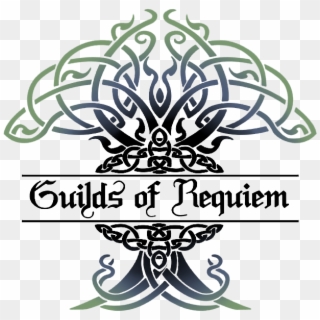 Guilds Of Requiem Logo Simplified - Celtic Tree Of Life Simple Clipart