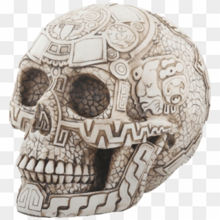 Aztec Skull - Aztec Day Of The Dead Skulls Clipart