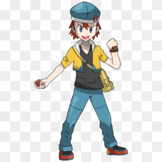 Pokemon Trainers Png - Pokemon Trainer Fanart Png Clipart