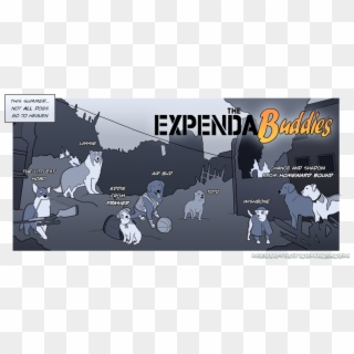The Expendabuddies - Expendables 2010 Clipart