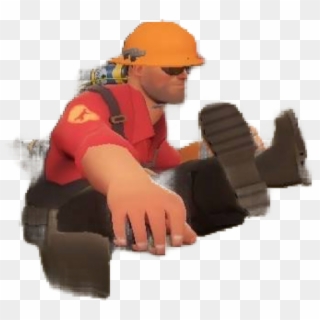 Jumping Engineer Png - Sitting Clipart