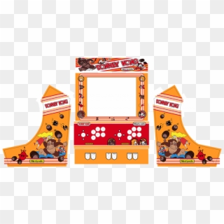 Donkey Kong Arcade Machine Clipart