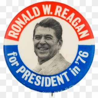 Reagan For President In '76 - Emblem Clipart