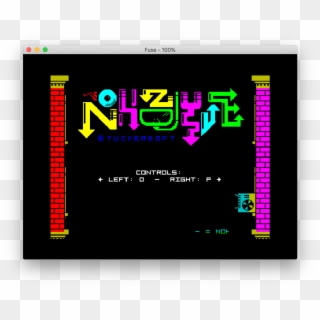 One Of The Zx Spectrum Games In Today's Black Mirror - Black Mirror Bandersnatch Game Clipart