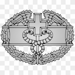 Combat Medical Badge, 1st Award - Combat Medic Badge Png Clipart