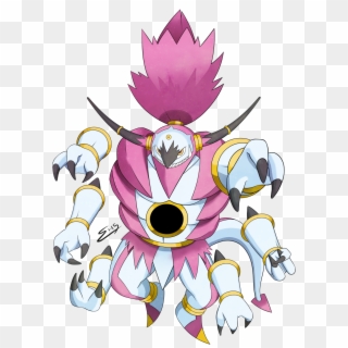 Hoopa Unbound Drawing Amazing - Hoopa Unbound Front View Clipart