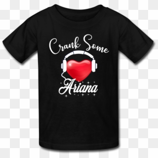 Crank Some Ariana Kids' T-shirt, Ariana Grande Concert - Gurkey Merch Funnel Vision Clipart