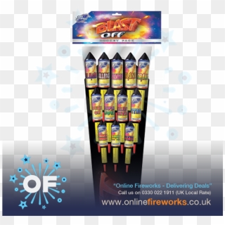 Standard Fireworks Selection Clipart