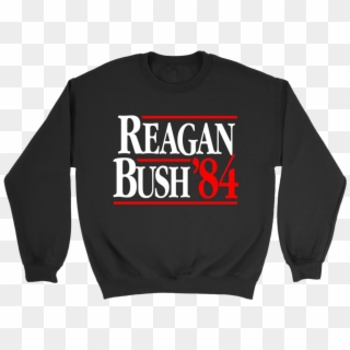 Reagan Bush '84 Crewneck Sweatshirt - Reagan Bush 84 Clipart