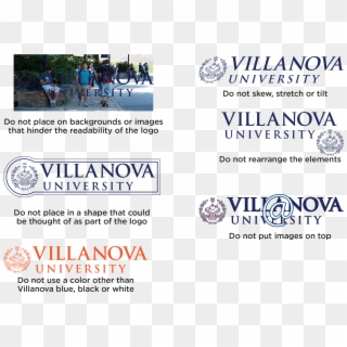 Logo Usage Requirements - Villanova University Clipart