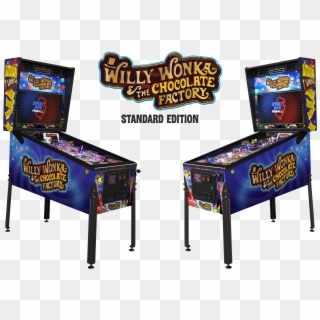 Overview Of Willy Wonka And The Chocolate Factory - Willy Wonka Pinball Machine Clipart