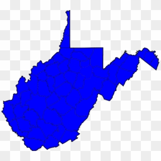 West Virginia D Sweep - West Virginia Electoral Map Clipart