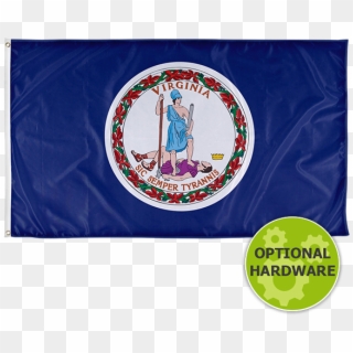 Virginia State Flag - Official Virginia State Flag Clipart