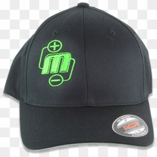 Mechman Embroidered Black Flexfit Fitted Hat - Baseball Cap Clipart