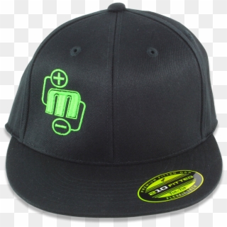 Mechman Embroidered Flexfit 210 Flatbrim Fitted Hat - Baseball Cap Clipart
