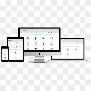 Ava Erp Banner - Responsive Web App Design Clipart