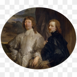 Self-portrait With Sir Endymion Porter - Van Dyck Endymion Porter Clipart