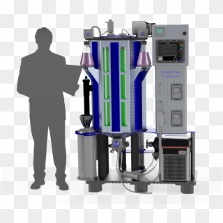 Pbr 100l Research Algae Bioreactor - Robot Clipart