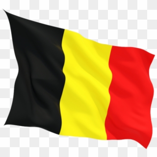 Fluttering Illustration Of - Bandera De Belgica En Png Clipart