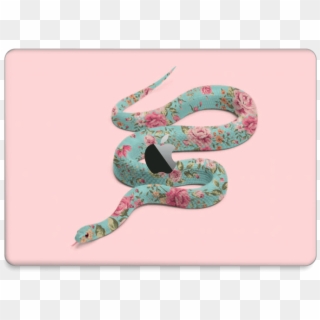 Floral Snake Skin Macbook Pro 13” 2016- - Pink Snake Clipart