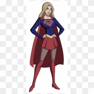 Supergirl Superman, Supergirl 2015, Beyond Good And - Supergirl Liga Da Justiça Clipart