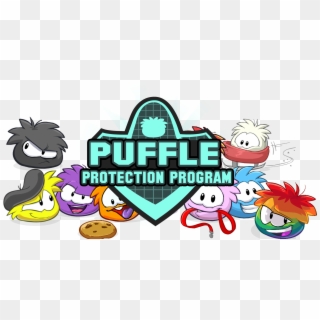 Puffle Logo By Cool Pixels Clipart