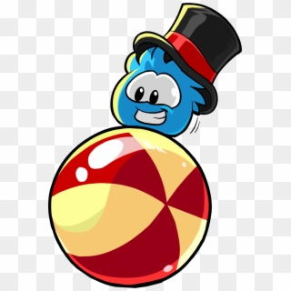 Top Hat Clipart Puffle , Png Download - Png Blue Puffle Puffles Transparent Png