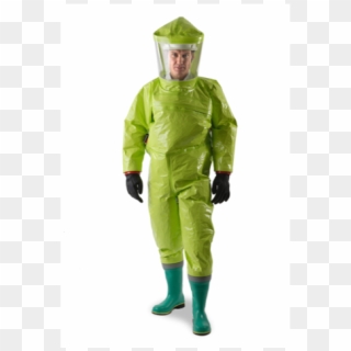 Green Hazmat Suit - Protective Suit Clipart