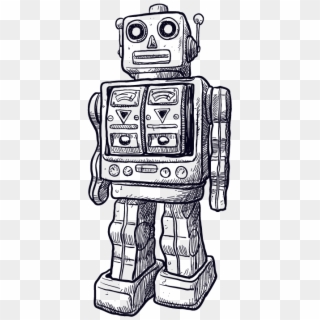Mr-robot - Military Robot Clipart