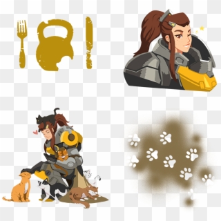 It's Just The General Aku No Homu - Brigitte And Her Cats Clipart