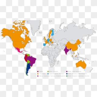 Que Se Incorporó Venezuela En - Hamburg On World Map Clipart