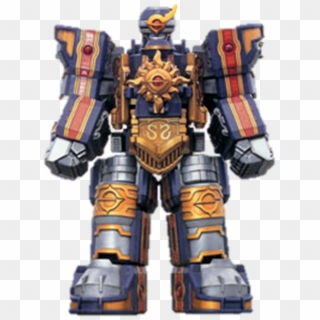 The Solar Streak Megazord Arrived, With Mystic Gold Clipart