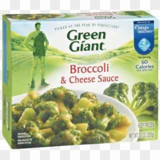 Green Giant Broccoli & Cheese Sauce, - Frozen Vegetables In Box Clipart