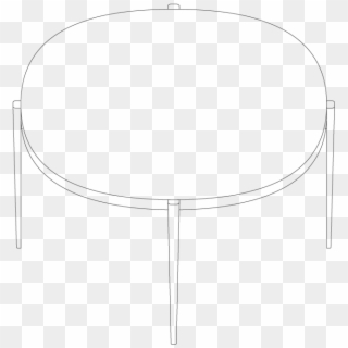 Round Coffee Table - Coffee Table Clipart