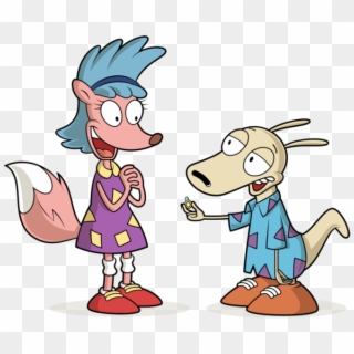 Rocko And Sheila-ex212 - Rocko's Modern Life Rocko And Sheila Clipart