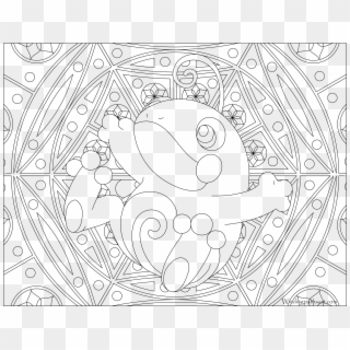 Politoed - Pokemon Adult Coloring Pages Clipart