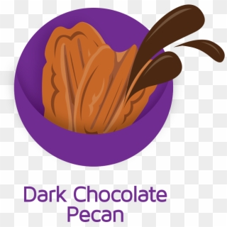 Dkchocpecan Icon - Nut Butter Clipart