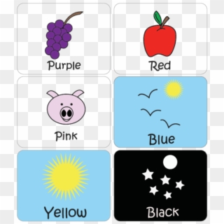 Easily Teach Your Toddler Their Colors With This Free, - Learning Color Flashcards Clipart